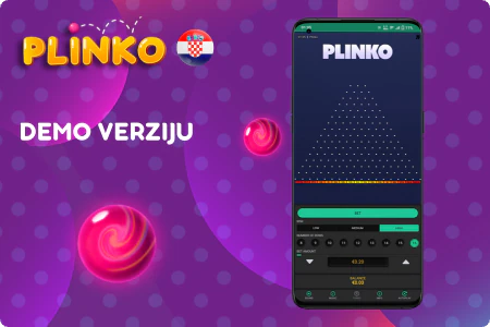 Demo verzija igre Plinko